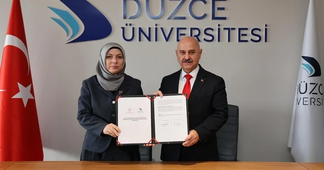 Eğitimde işbirliği imzaları atıldı Düzce Haberleri