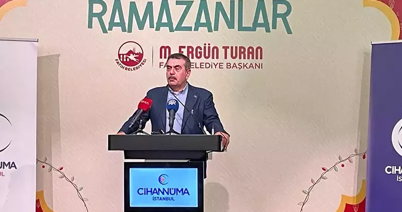 Bakan Tekin, Cihannüma İstanbul Sahur Meclisi programına katıldı