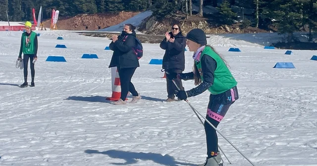 Türkiye de ilk kez düzenlenen kış triatlonu Bolu da yapıldı Bolu Haberleri