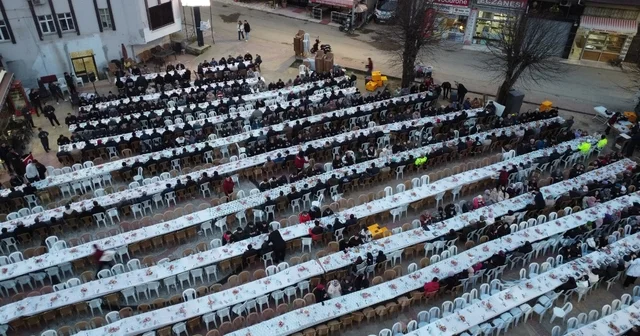 Ordu da bin 500 kişi iftar sofrasında buluştu Ordu Haberleri