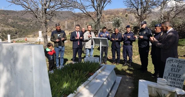 Karacasulu Şehit Kirez mezarı başında anıldı Aydın Haberleri