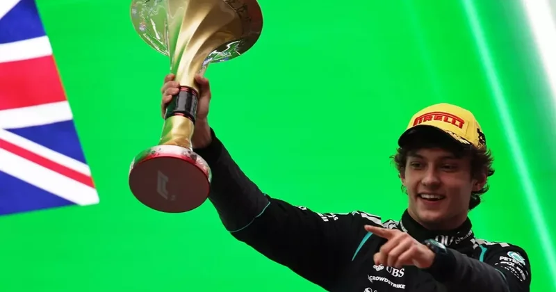 Tarihi zafer! Çin Grand Prix sini Kimi Antonelli kazandı