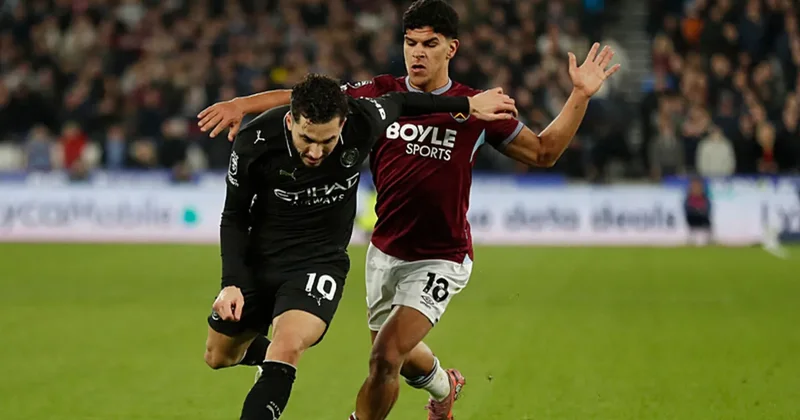 Manchester City, West Ham United deplasmanında takıldı!