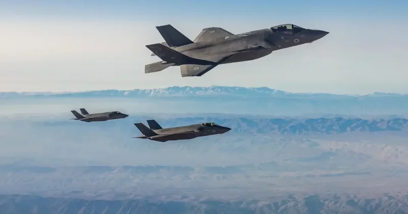 İsrail in F 35I uçakları İran a doğru yola çıktı