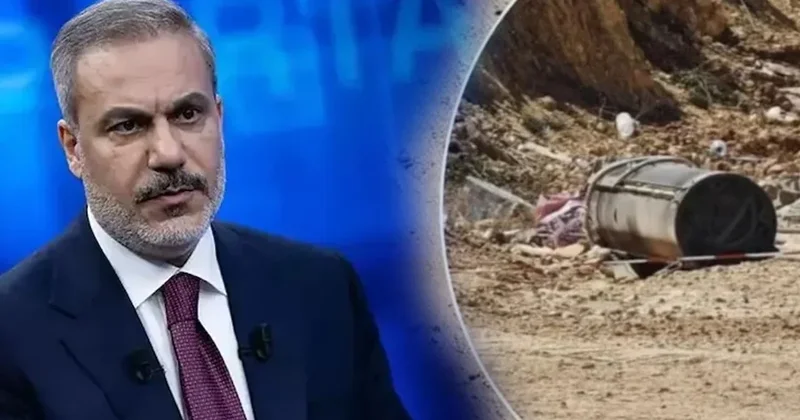 İran inkar etmişti: Hakan Fidan düşürülen füzelerin ateşlendiği yeri açıkladı Sözcü Gazetesi