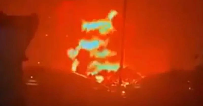 Erbil’deki petrol rafinerisine İHA saldırısı: Alev alev yanıyor Sözcü Gazetesi