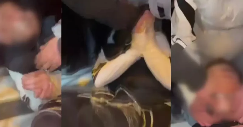 Yer: İstanbul! Ağzını, ellerini ve ayaklarını bantlayıp darbedip paylaştılar