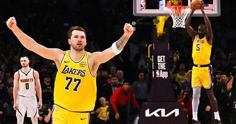 NBA de Lakers, Doncic in son saniye basketiyle Denver ı mağlup etti! Fanatik Gazetesi Basketbol Haberleri Spor