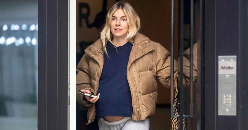 Sienna Miller doğuma gün sayıyor