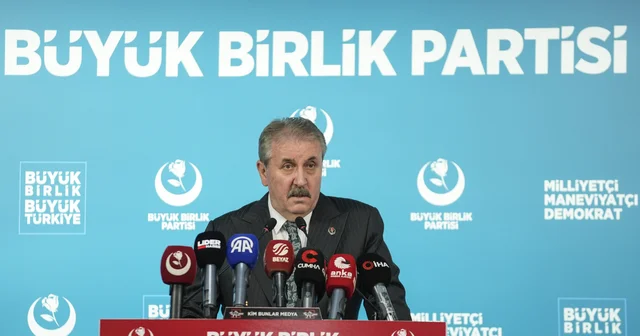 BBP Genel Başkanı Destici, basın toplantısı düzenledi: Ankara Haberleri