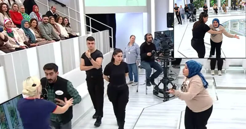 Esra Erol’da “Sevgi var” dedi; yüzleşmede ipler koptu, kocası kaçtı