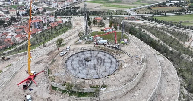 Çünür Tepesi ne restoran ve sosyal tesis inşa ediliyor Isparta Haberleri