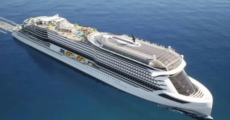 82 bin ton ağırlığındaki ilk elektrikli dev gemi denize indirilecek Sözcü Gazetesi