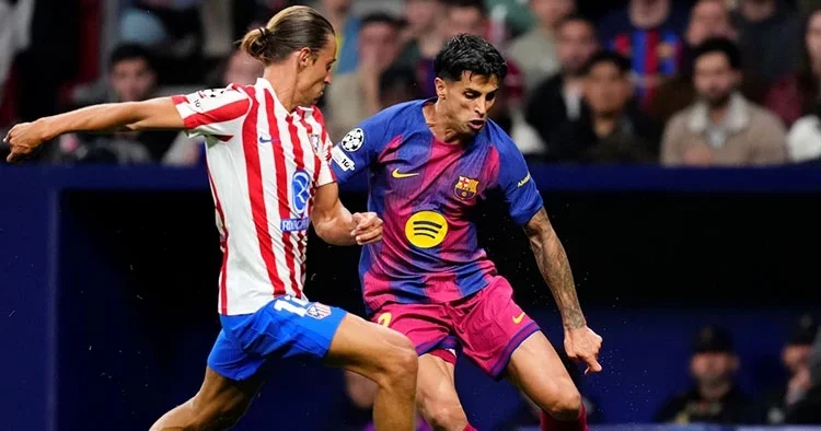 Atletico Madrid 1 2 Barcelona (UEFA Şampiyonlar Ligi rövanş mücadelesi)