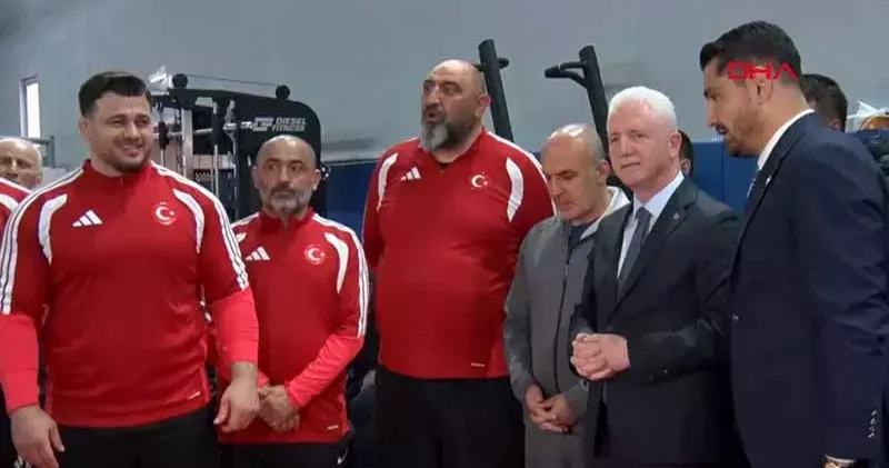 Grekoromen Güreş Milli Takımı için medya günü yapıldı