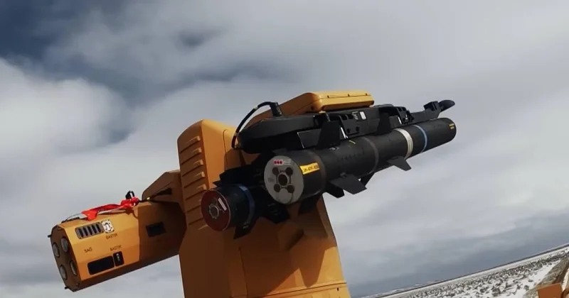 Kısa menzilli tanksavar silahı KARAOK tan testlerde tam isabet