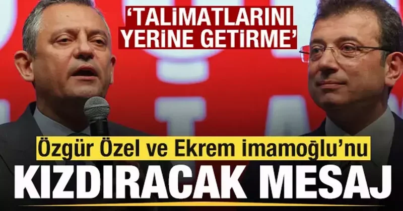 Kılıçdaroğlu dan İBB Başkan Vekili Nuri Aslan’a İmamoğlu ve Özgür Özel mesajı