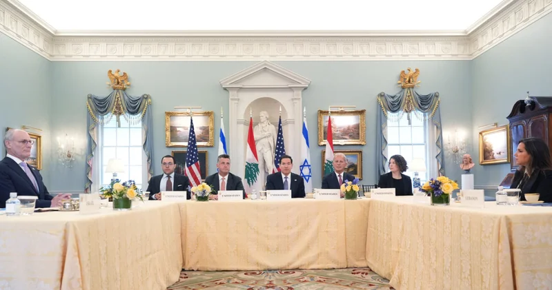 İsrail Lübnan hattında 1993 ten bu yana en üst düzey görüşme: Doğrudan müzakerelere başlamayı kabul ettiler Dış Haberler