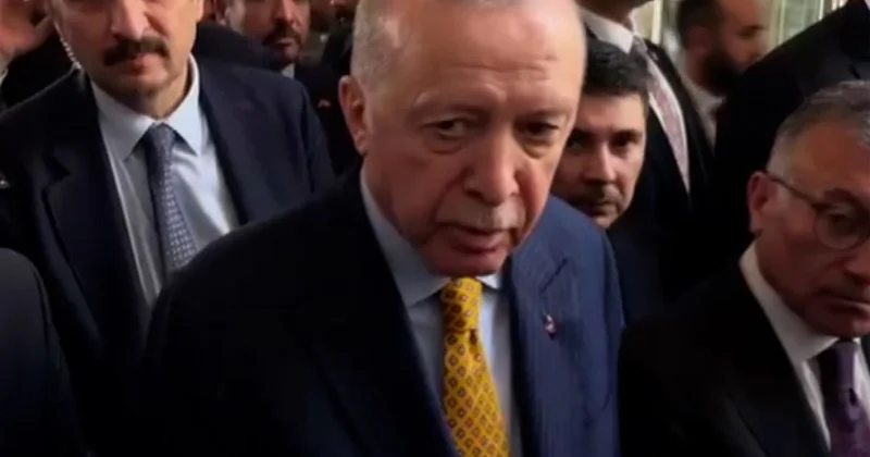 Erdoğan dan seçim tarihi sorusuna tek cümlelik yanıt