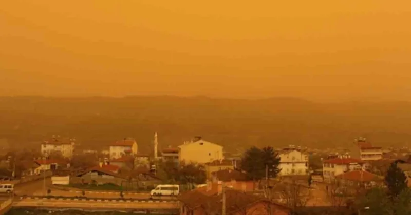 Çöl tozu dalgası geliyor: 6 ile sarı kodlu uyarı Sözcü Gazetesi