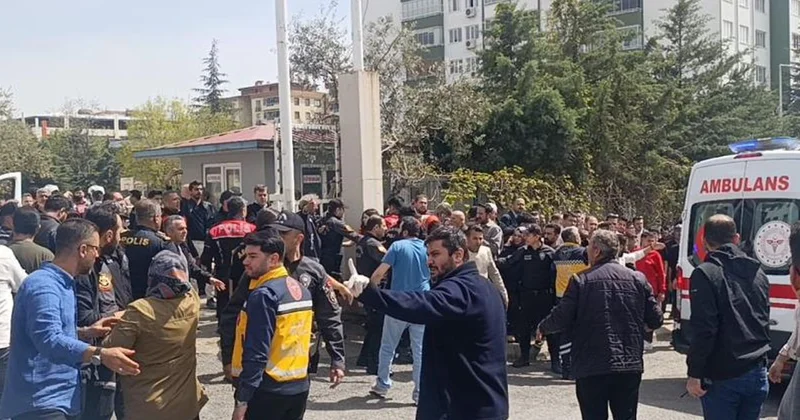 Kahramanmaraş ta okula silahlı saldırı! Haberi duyan olay yerine koştu