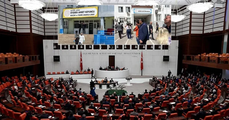 TBMM okul saldırıları için harekete geçti: Araştırma komisyonu kuruluyor Gündem Haberleri