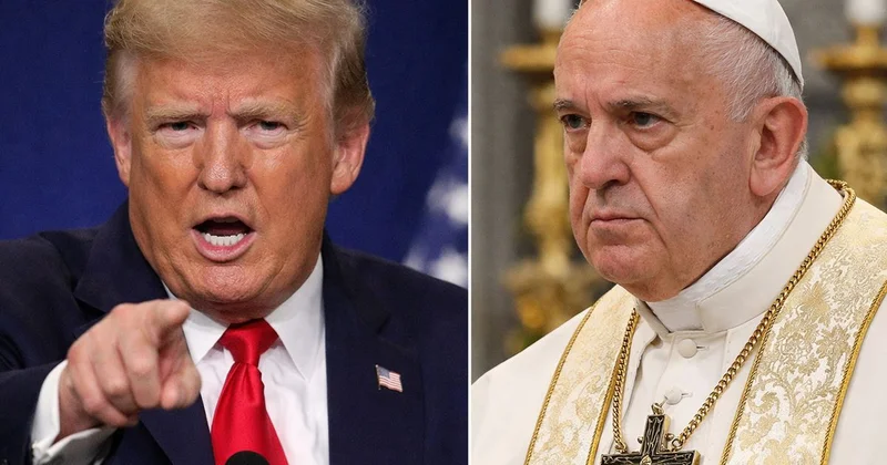 Trump tan Papa 14. Leo ya çağrı: Biraz da İran daki protesto ölümlerine değin