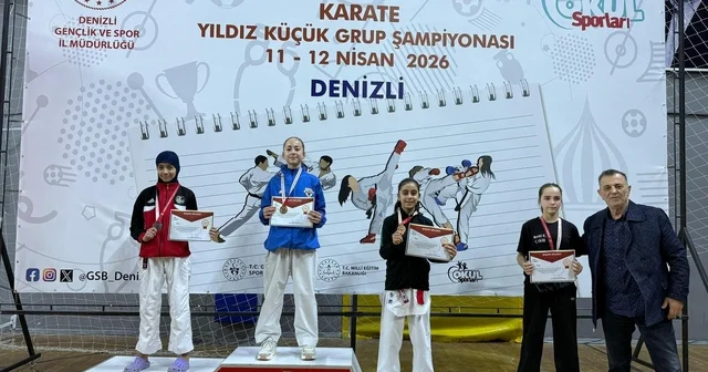 Manisalı karateciler Denizli de fırtına gibi esti Manisa Haberleri