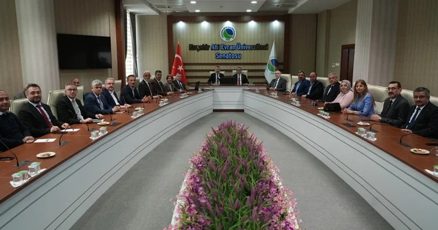 KBÜ heyeti Kırşehir Ahi Evran Üniversitesi ile iş birliğini değerlendirdi Karabük Haberleri