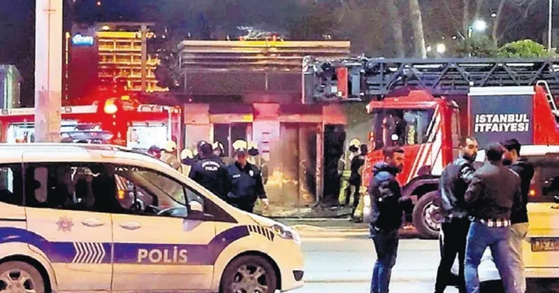 İBB’nin bakımsız asansörü yandı