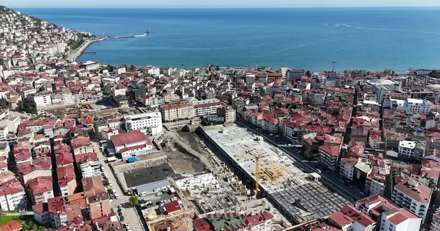 Ordu da Millet Bahçesi projesinde çalışmalar sürüyor Ordu Haberleri