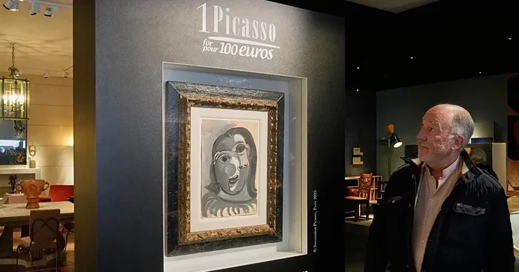 Picasso piyangosu başına vurdu: Fiyatı 1 milyon euro