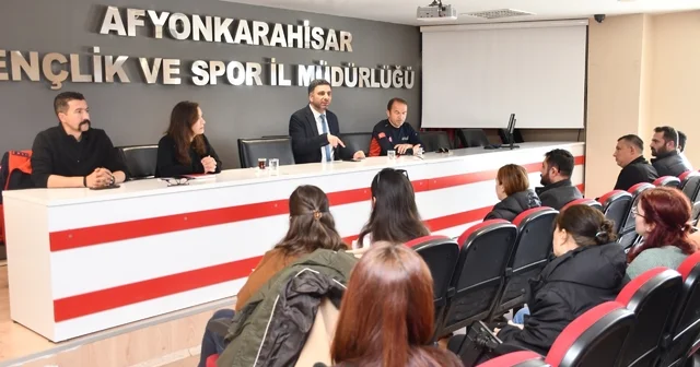 Gençlik ve Spor İl Müdürlüğü Kurtarma Ekibi nin akreditasyon süreci sürüyor Afyonkarahisar Haberleri