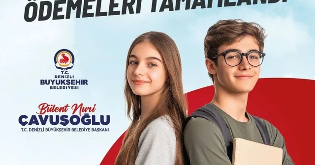 YKS ödemeleri hesaplarda Denizli Büyükşehir den 800 bin TL lik YKS desteği Denizli Haberleri