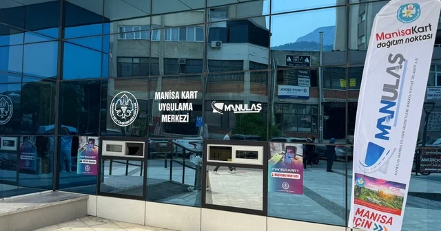 Yeni ManisaKart noktası hizmete başladı Manisa Haberleri