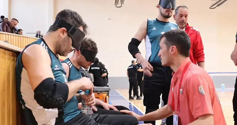 Goalball Erkekler 2 ve 3’üncü Lig’de ilk devre Karaman’da tamamlandı
