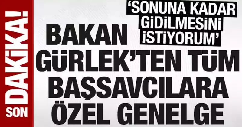 Bakan Gülek ten 81 il başsavcısına yasa dışı bahis ve sanal kumar gelengesi