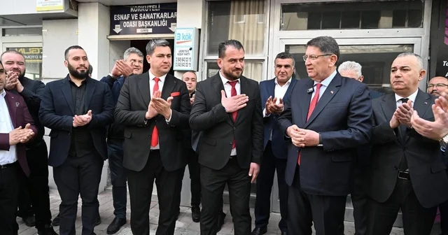 Başkan Dere, oda ziyaretlerine Korkuteli ve Elmalı da devam etti TESK Genel Başkan Vekili ve AESOB Başkanı Adlıhan Dere: Gücümüz birlikten diyerek omuz omuza yol yürüyoruz Antalya Haberleri