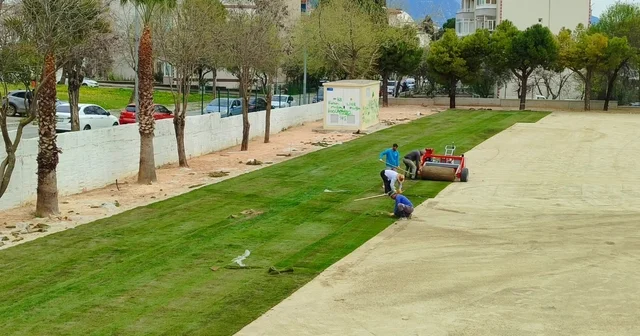 Muğlaspor da tesislerine çim saha geliyor Muğla Haberleri