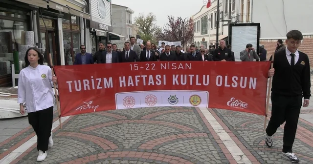 Edirne de Turizm Haftası kutlamaları başladı Edirne Haberleri