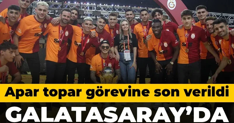 Galatasaray da soruşturma bitti: Görevine son verildi