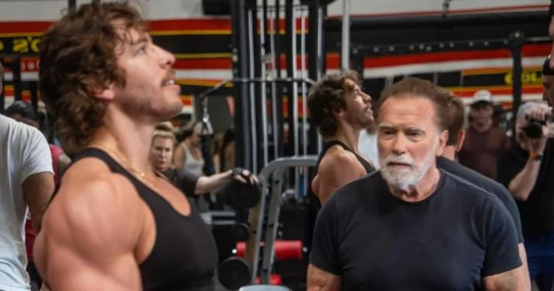 Arnold Schwarzenegger in şampiyon oğlu: Babam beni vücut geliştirmede motive ediyor