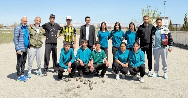 Iğdır da Bocce sporuna büyük destek Iğdır Haberleri