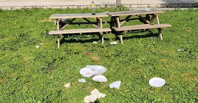 Tarihi alan çöplüğe döndü Bilecik Haberleri