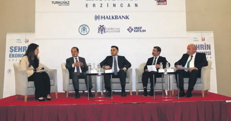 Erzincan’da şehrin ekonomisi masaya yatırıldı