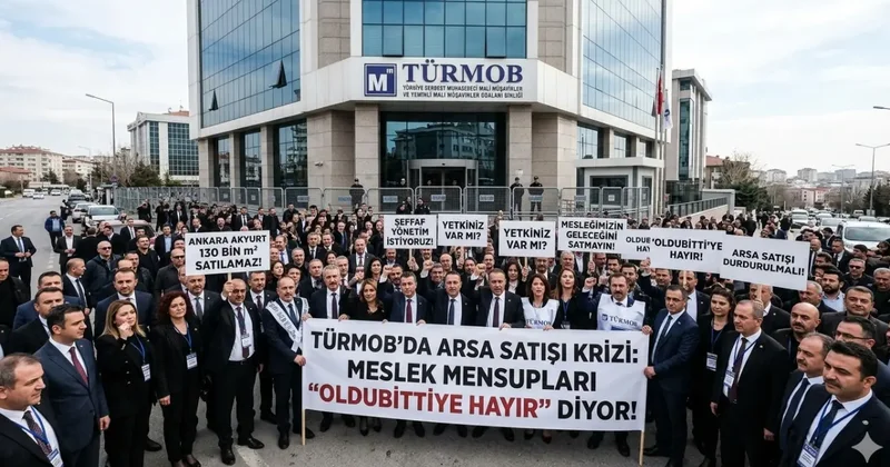 TÜRMOB’da arsa satışı krizi: Meslek mensupları “Oldubittiye Hayır” diyor