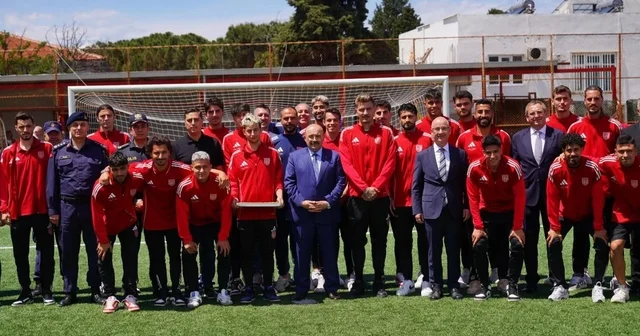 Ayvalıkgücü ne final öncesi moral ziyareti Balıkesir Haberleri