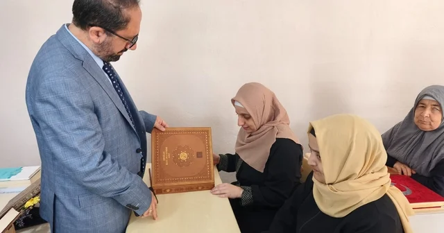 Adıyaman Müftüsü Şavlı dan Engelliler Haftası nda ziyaret Adıyaman Haberleri