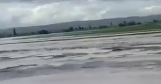 Osmaniye de tarım arazilerini su bastı VİDEO İZLE