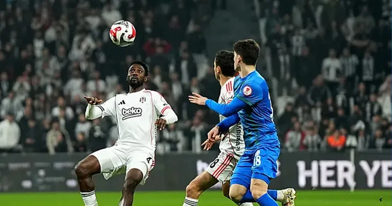 CANLI Süper Lig’de Rizespor Beşiktaş maçı!